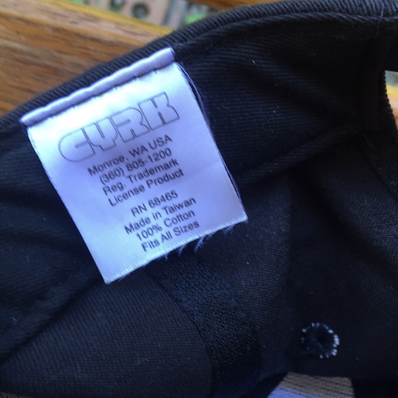 Hyster forklifts hat 6 panel faded Black SnapBack baseball style cap - Picture 10 of 12